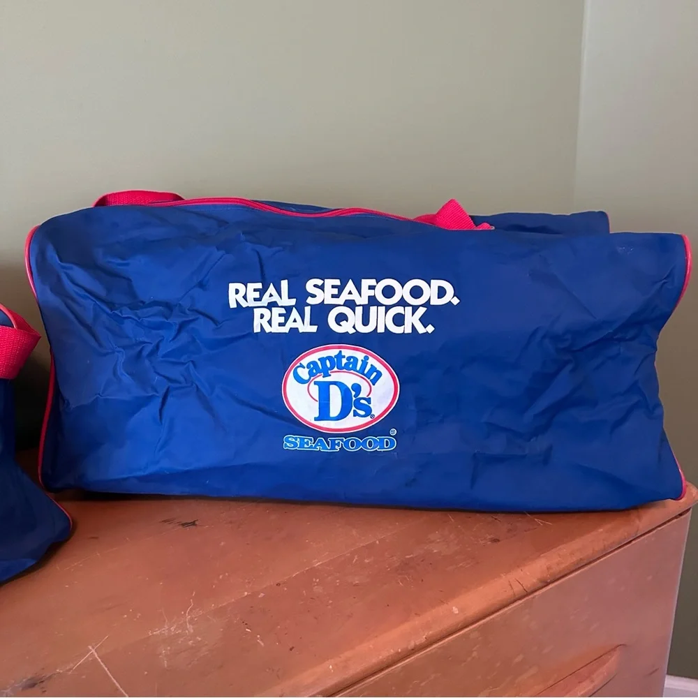 Vintage Atlanta Braves 91 92 Championship Baseball Soft Sided Duffle Gym Bag MLB